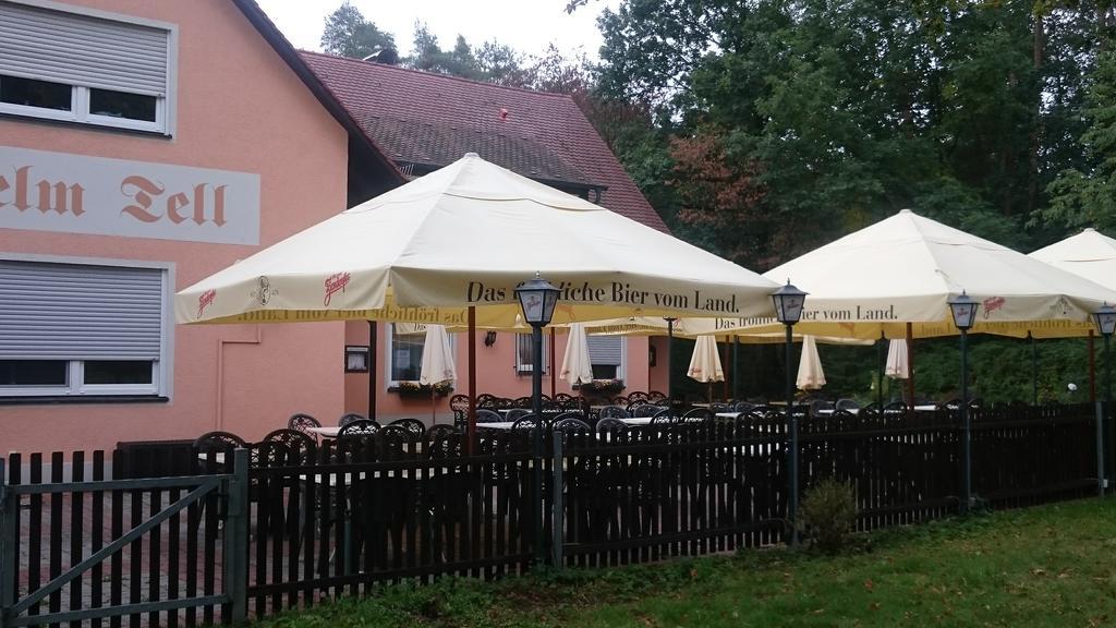Gasthof Wilhelm Tell Fremdenzimmer Zirndorf Eksteriør billede